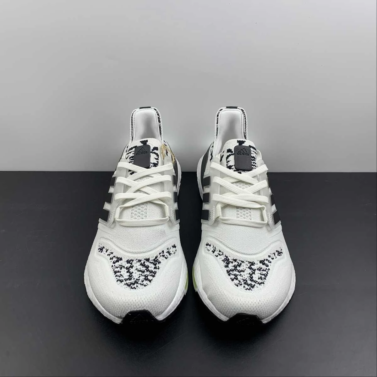 Adidas UltraBoost 22 White Black Grey GX5573 Abrasion Resistant Reinforcement