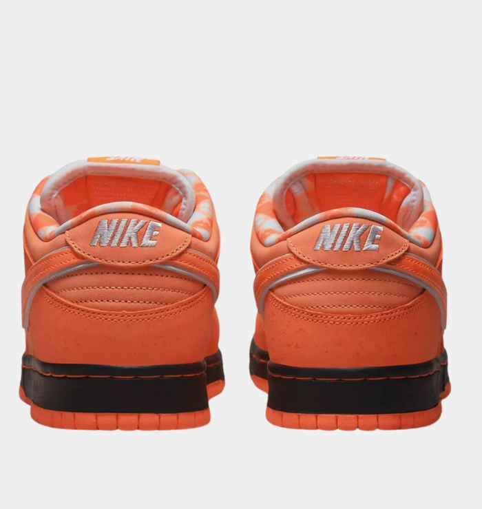 Nike SB Dunk Low Concepts Orange Lobster custom-fit Layered Look