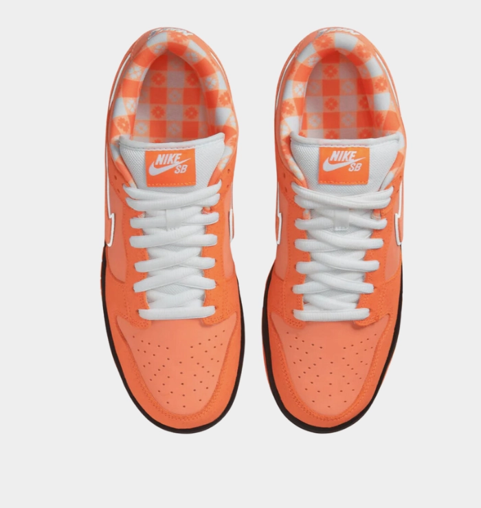 Nike SB Dunk Low Concepts Orange Lobster Comfort Edge Midfoot Stability