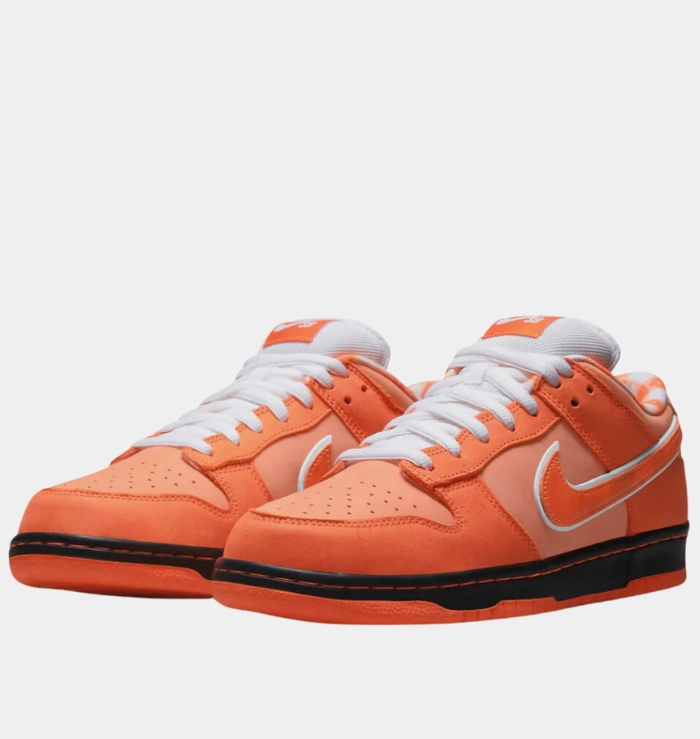 Nike SB Dunk Low Concepts Orange Lobster Minimalist Aesthetic Low Top Design