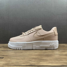 Weekend Vibes Air Force 1 PIXEL Particle Beige Black White CK6649-200