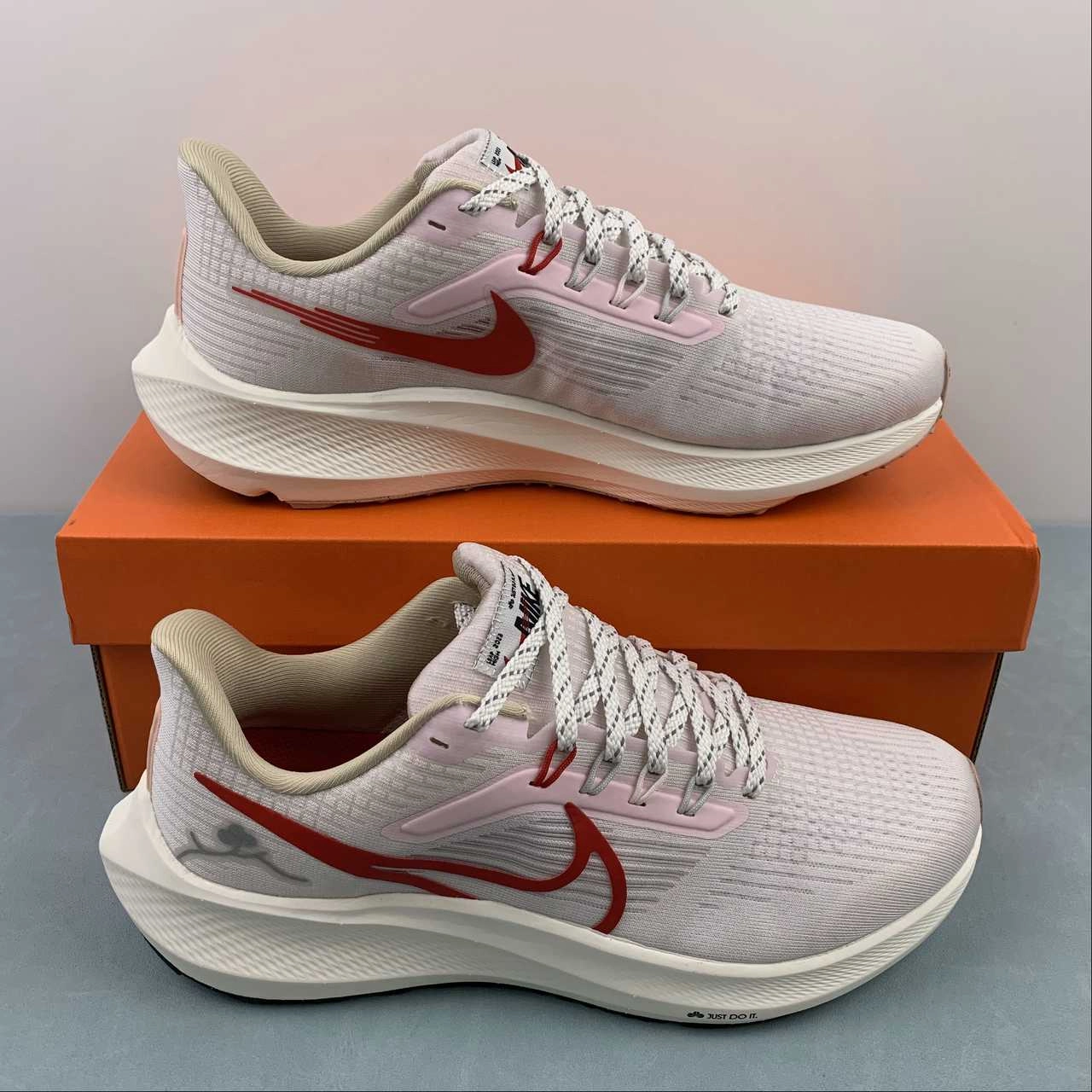 Air Zoom Pegasus 39 Lunar New Year Sail Ivory Red FD4344 Balanced Form