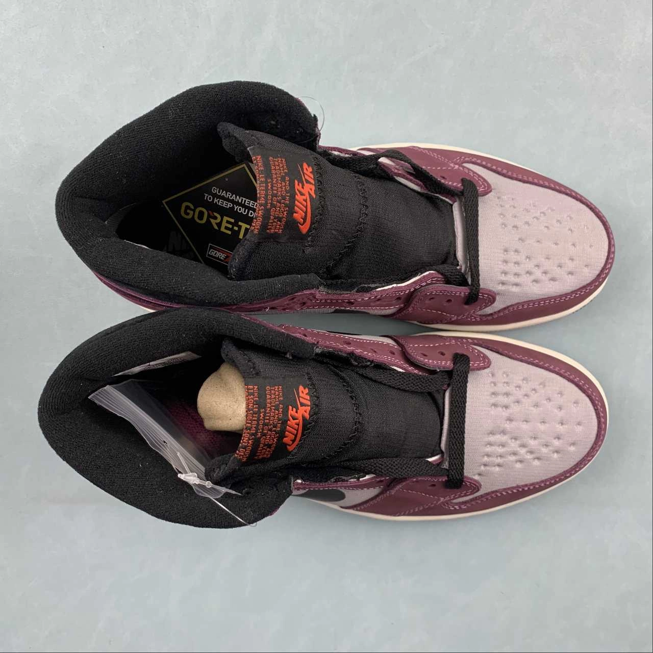 Thermoregulating Material Air Jordan 1 High Element Gore-Tex Berry Gray Black DB2889-500