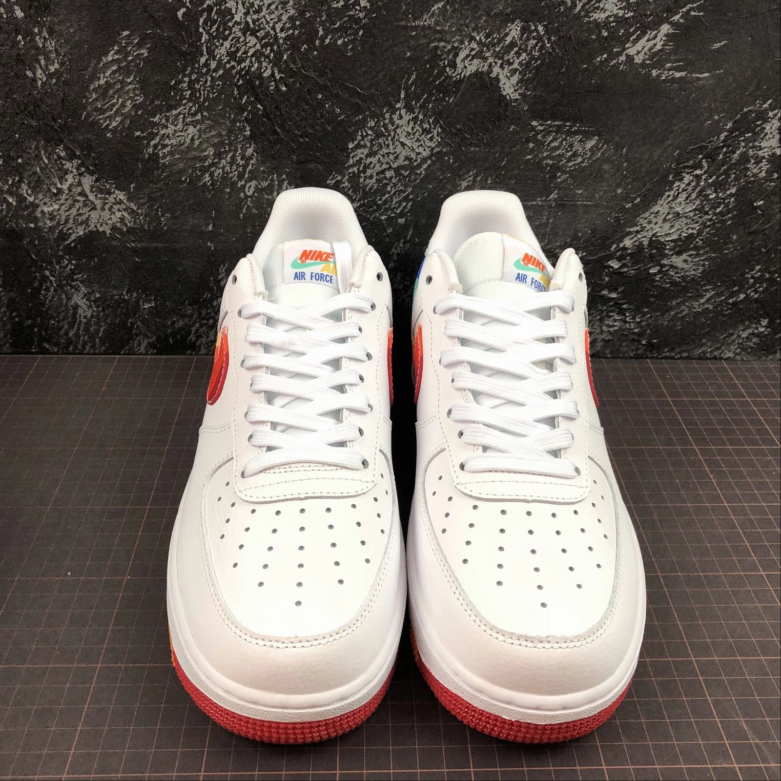 Sport Casual Urban Function Air Force 1 07 LV8 White Rainbow Color CJ0524-102