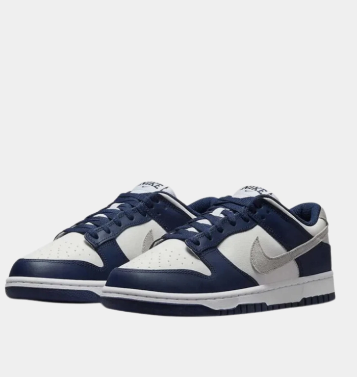 Nike Dunk Low Midnight Navy Smoke Grey Impact Resistant Foam