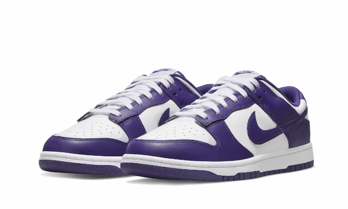 Nike Dunk Low Championship Court Purple Natural motion