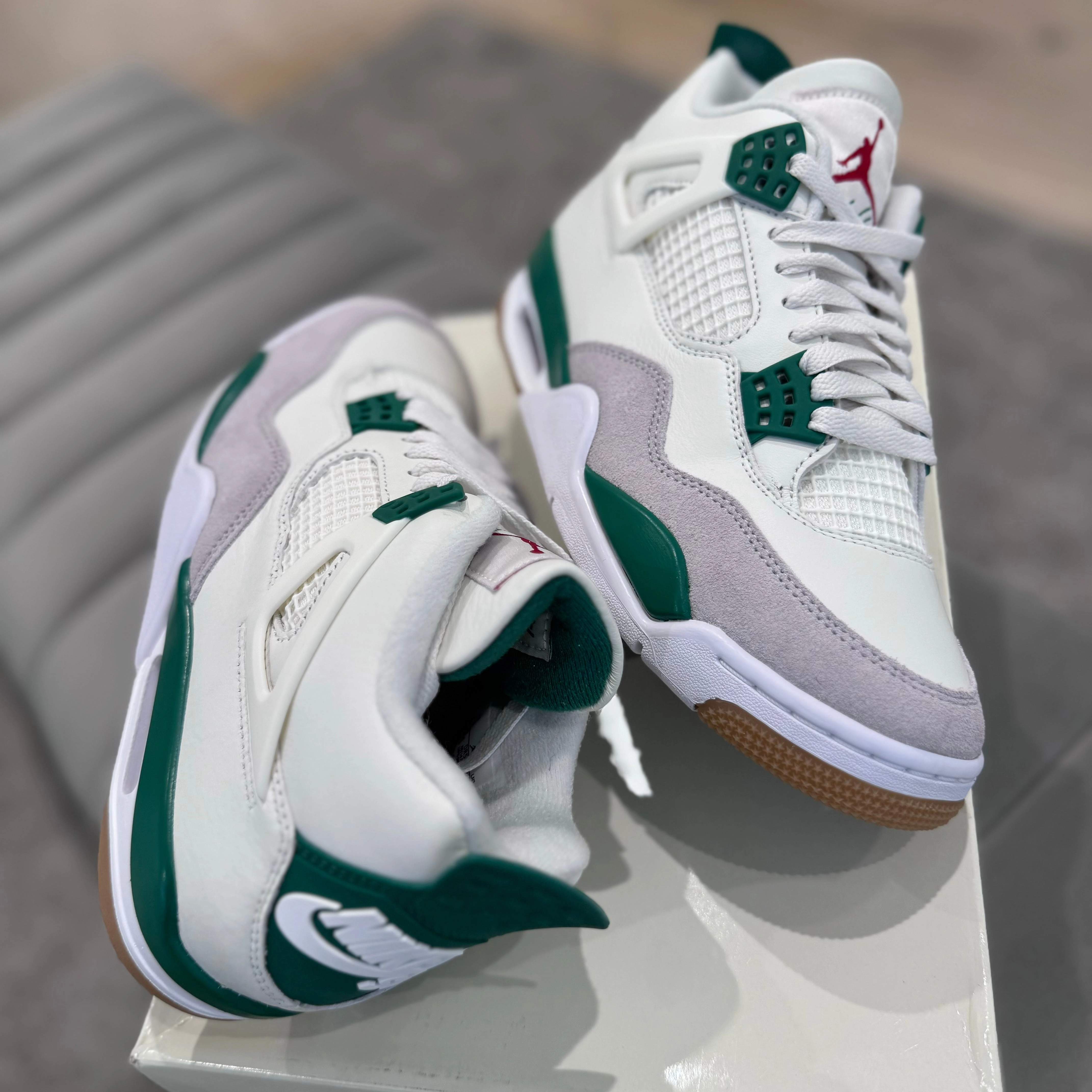 Boost Power JORDAN 4 SB ??PINE GREEN'