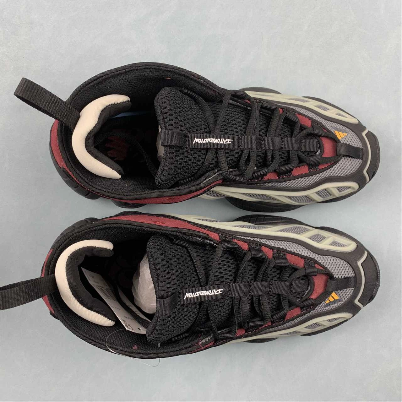 Airflow Fabric Adidas Yeezy 500 Intimidation Dark Grey Burgundy GY0267