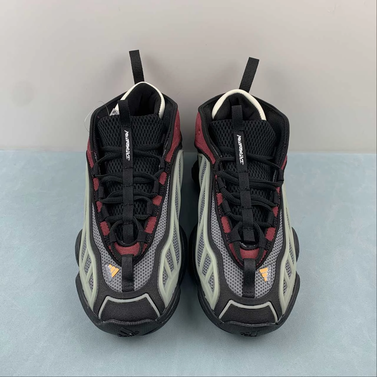 disabled - athlete Adidas Yeezy 500 Intimidation Dark Grey Burgundy GY0267