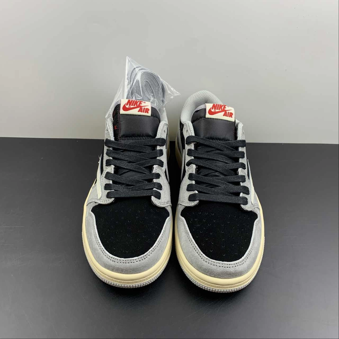 Thermoregulation Technology Every Occasion Air Jordan 1 Retro Low OG SP ??Travis Scott?? Black Sail-Phantom DM7866-001