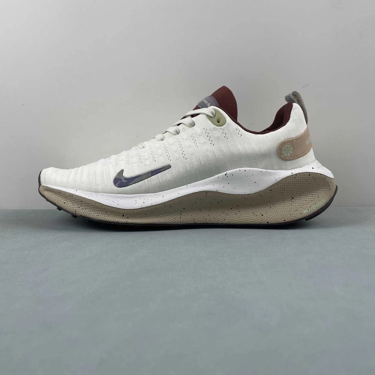 Nike ReactX Infinity Run 4 Sail Gray Red Tan HF5710-101 Performance - enhanced