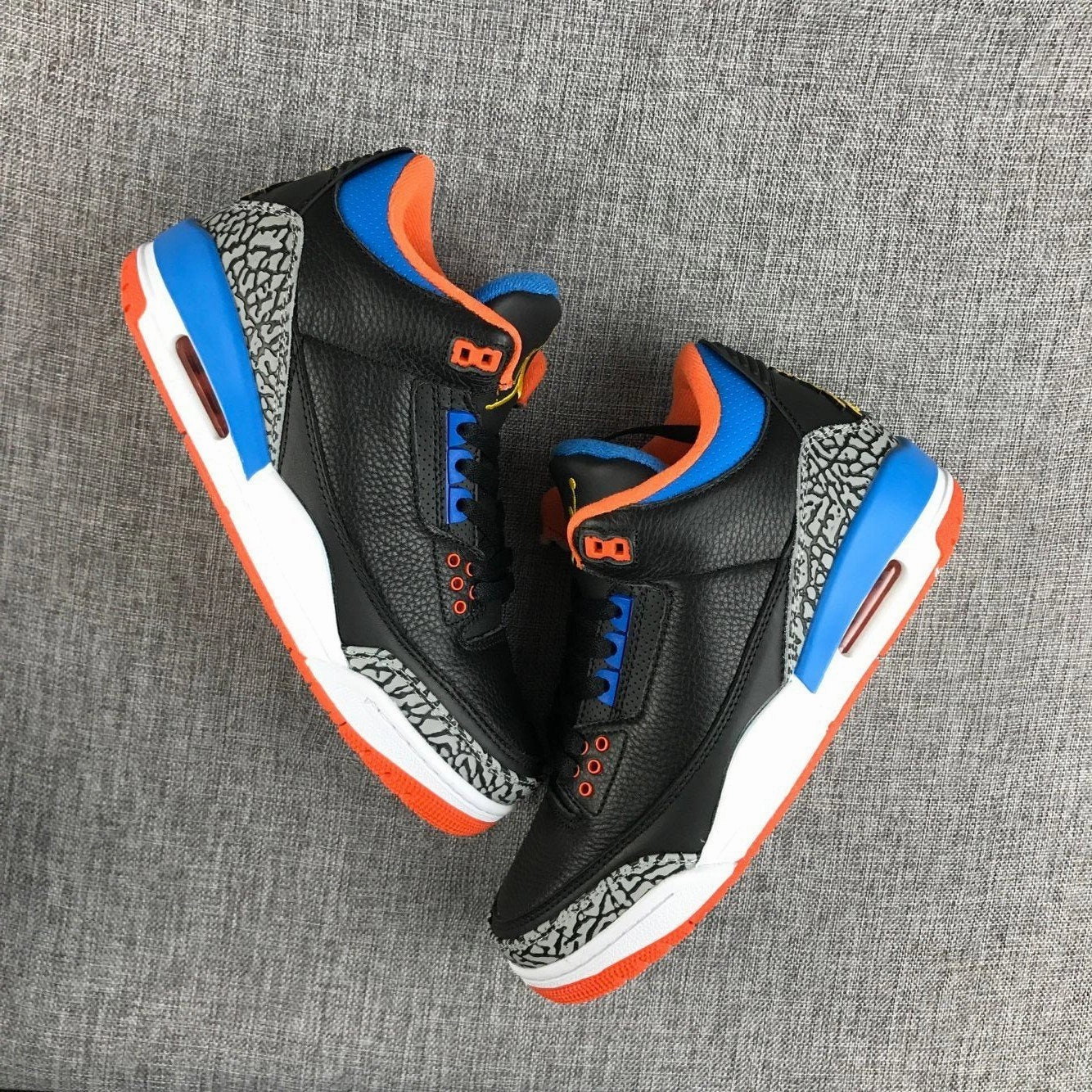 Fit Soft Air Jordan 3 Retro OKC Knicks 136064-027