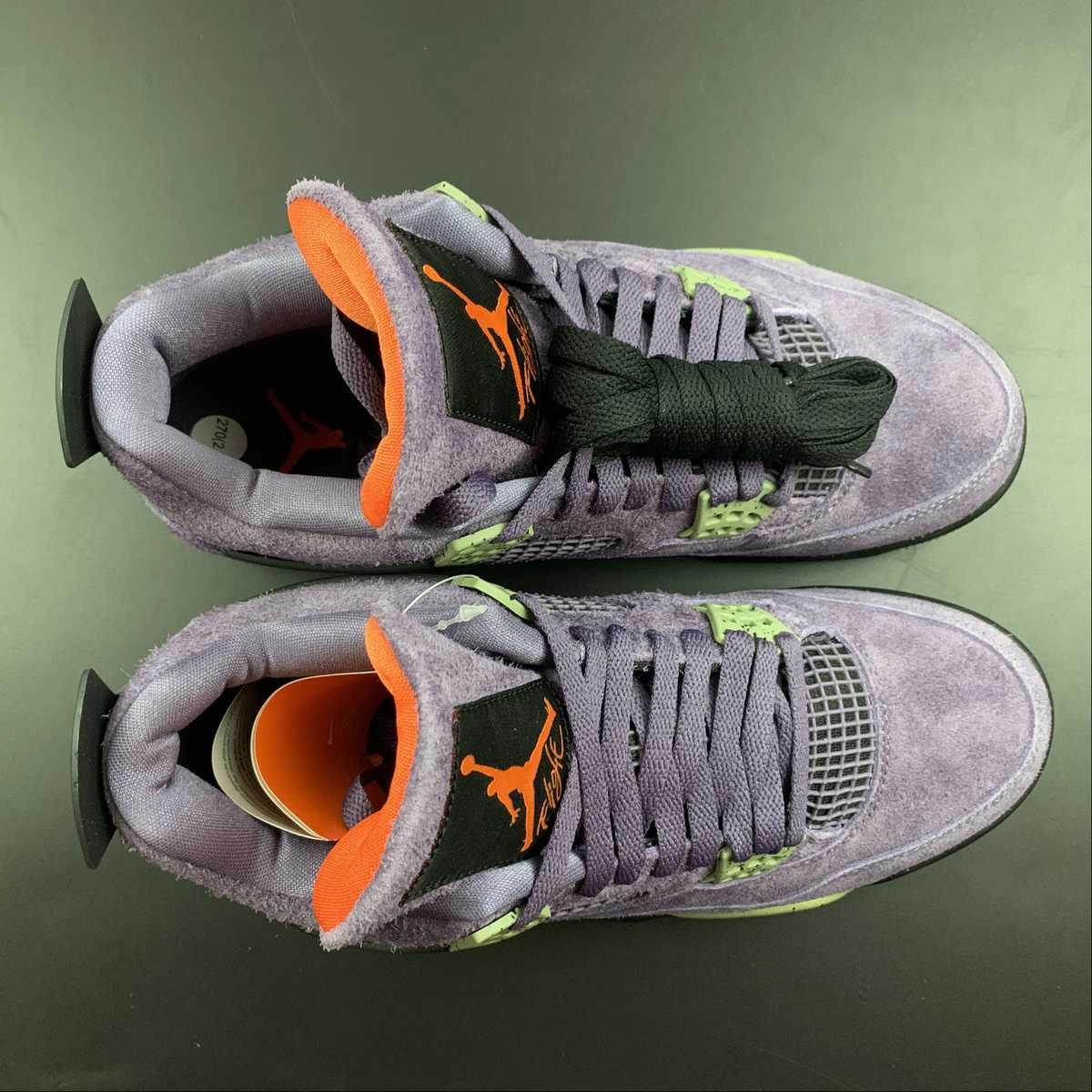 Balanced Air Jordan 4 Retro Canyon Purple AQ9129-500