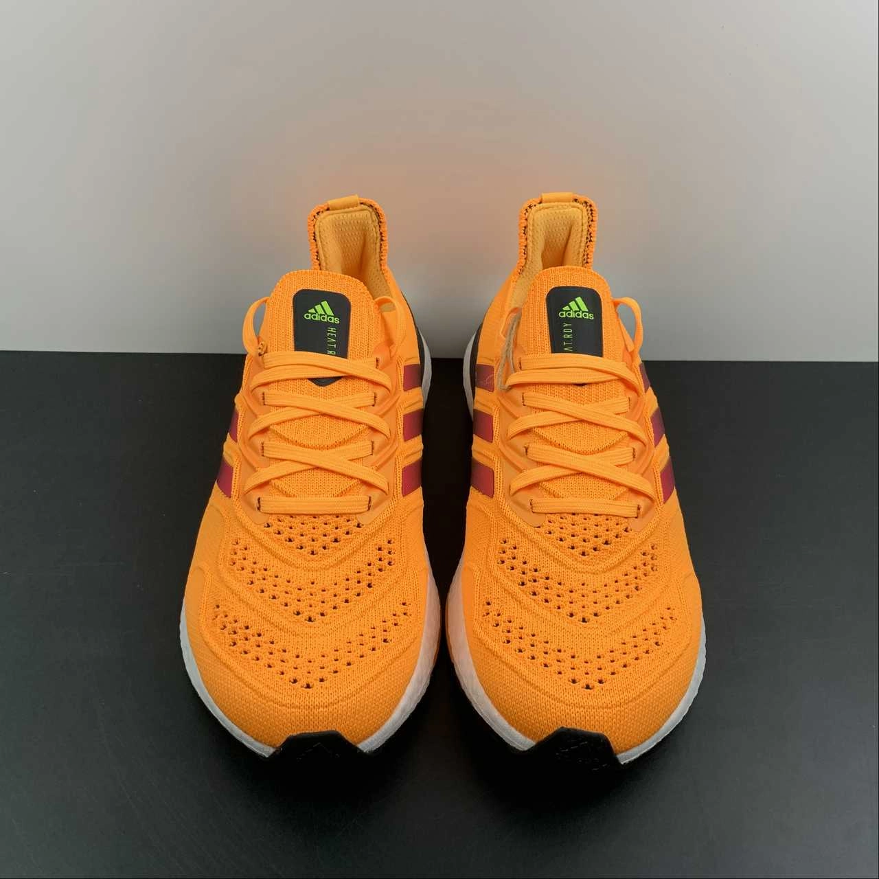 Adidas UltraBoost 22 Orange Black GX8038 Outdoor Style Quick Move