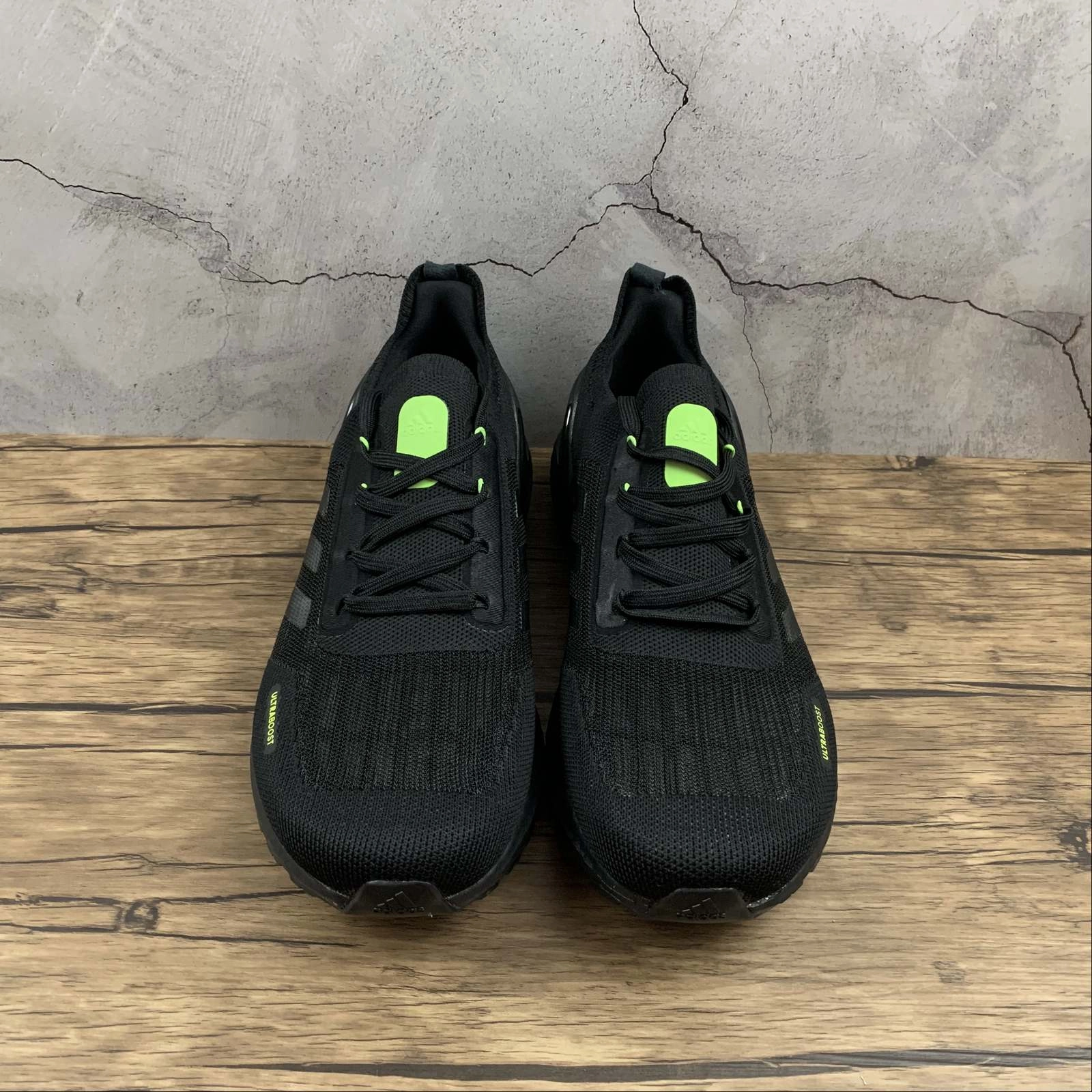 Maximum Support Adidas UltraBoost S.RDY Black Fluorescent Green