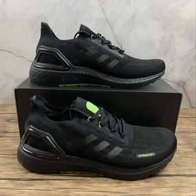 Adidas UltraBoost S.RDY Black Fluorescent Green Sneaker Technology