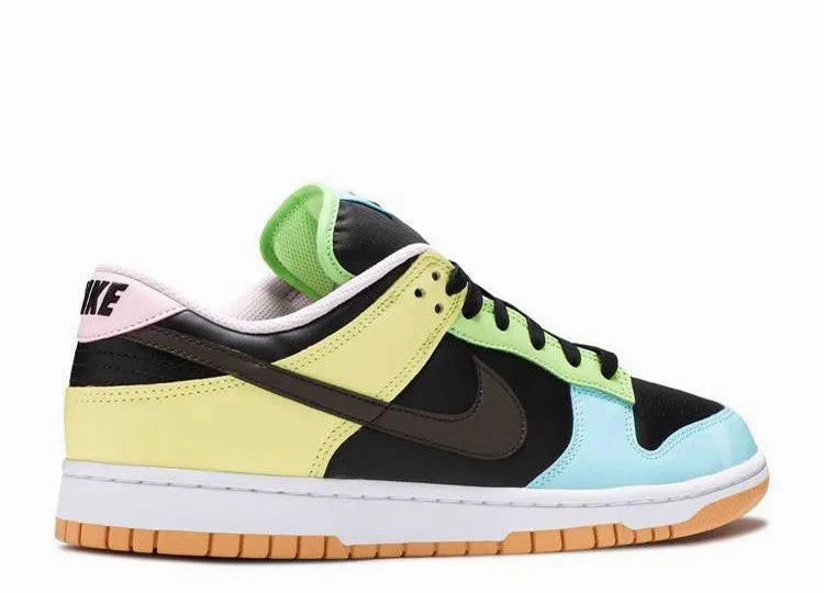 Airflow Mesh Panels Flex Move Nike Dunk Low Free 99 Black