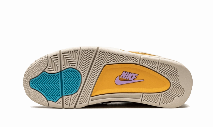 Air Jordan 4 Retro Union Desert Moss Breathable Linings Slip   Resistant