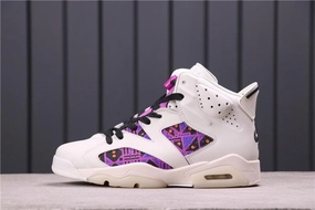 Performance Lace Lock adjustable lacing system Air Jordan 6 Retro Quai 54 Sail Black Team-Orange CZ4152-101