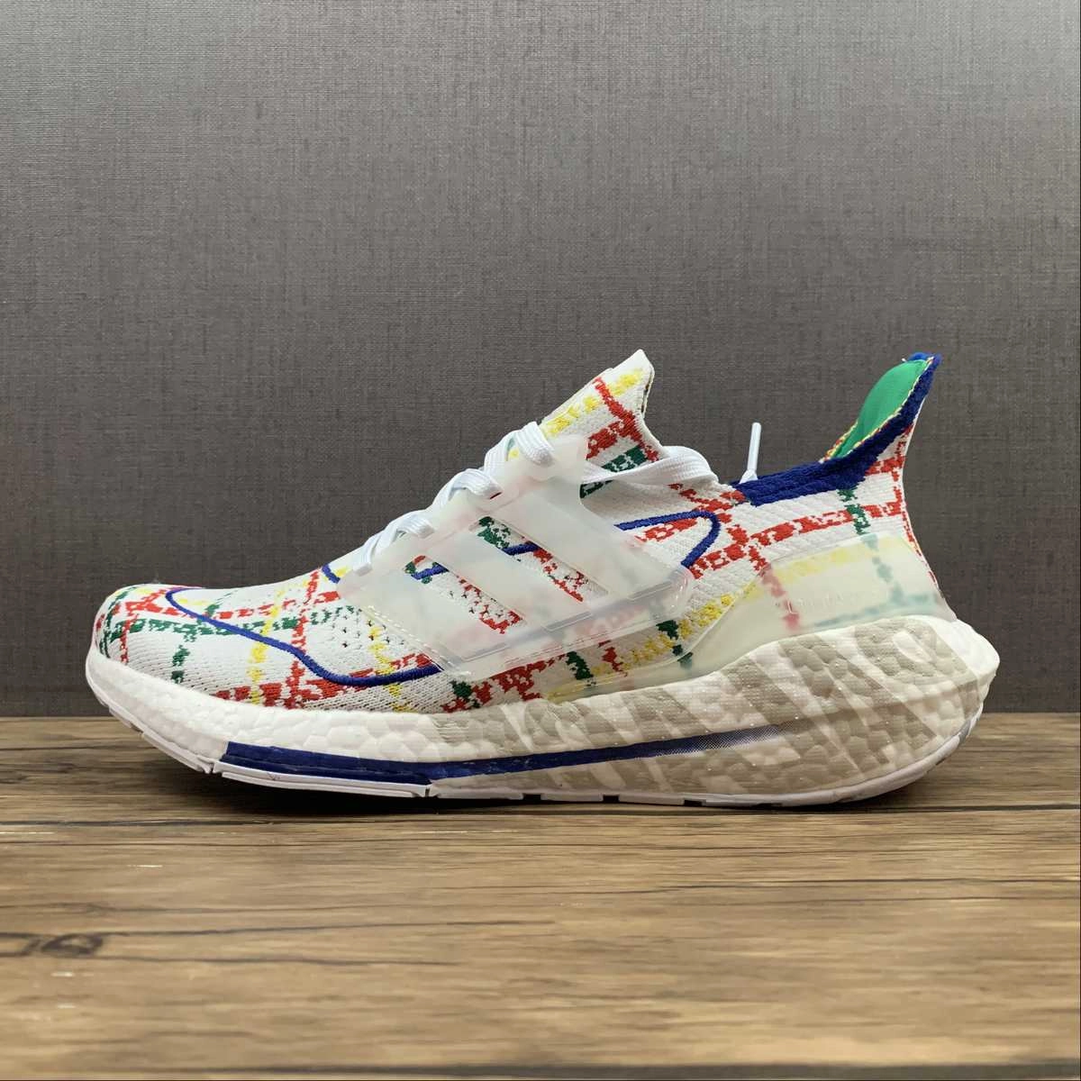 Urban Movement Walk Fit Adidas UltraBoost 21 Palace Multicolor Clear-Core White GY5556