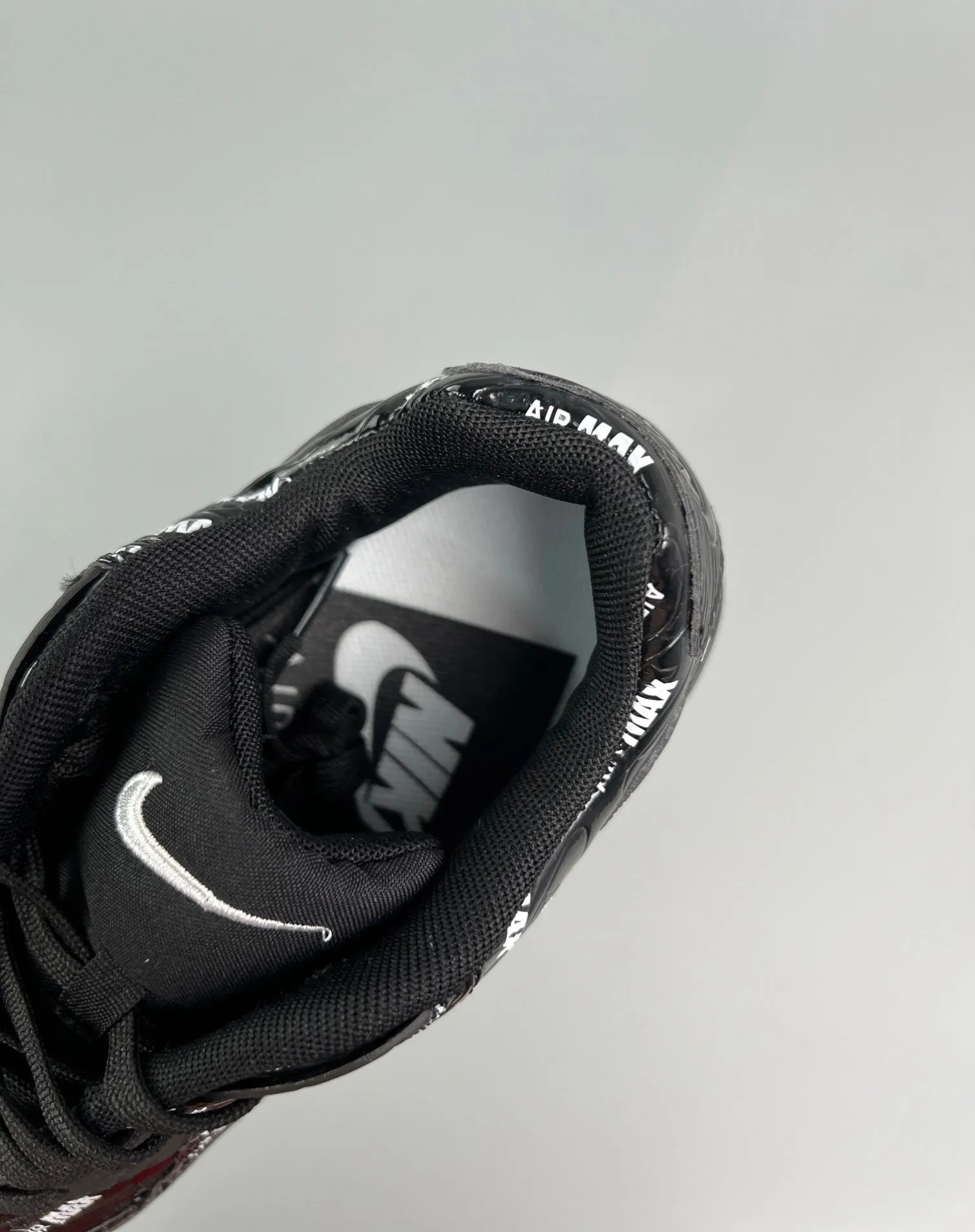 male running gear Double - layer Air Max 90 Premium Just Do It Black 700155-015