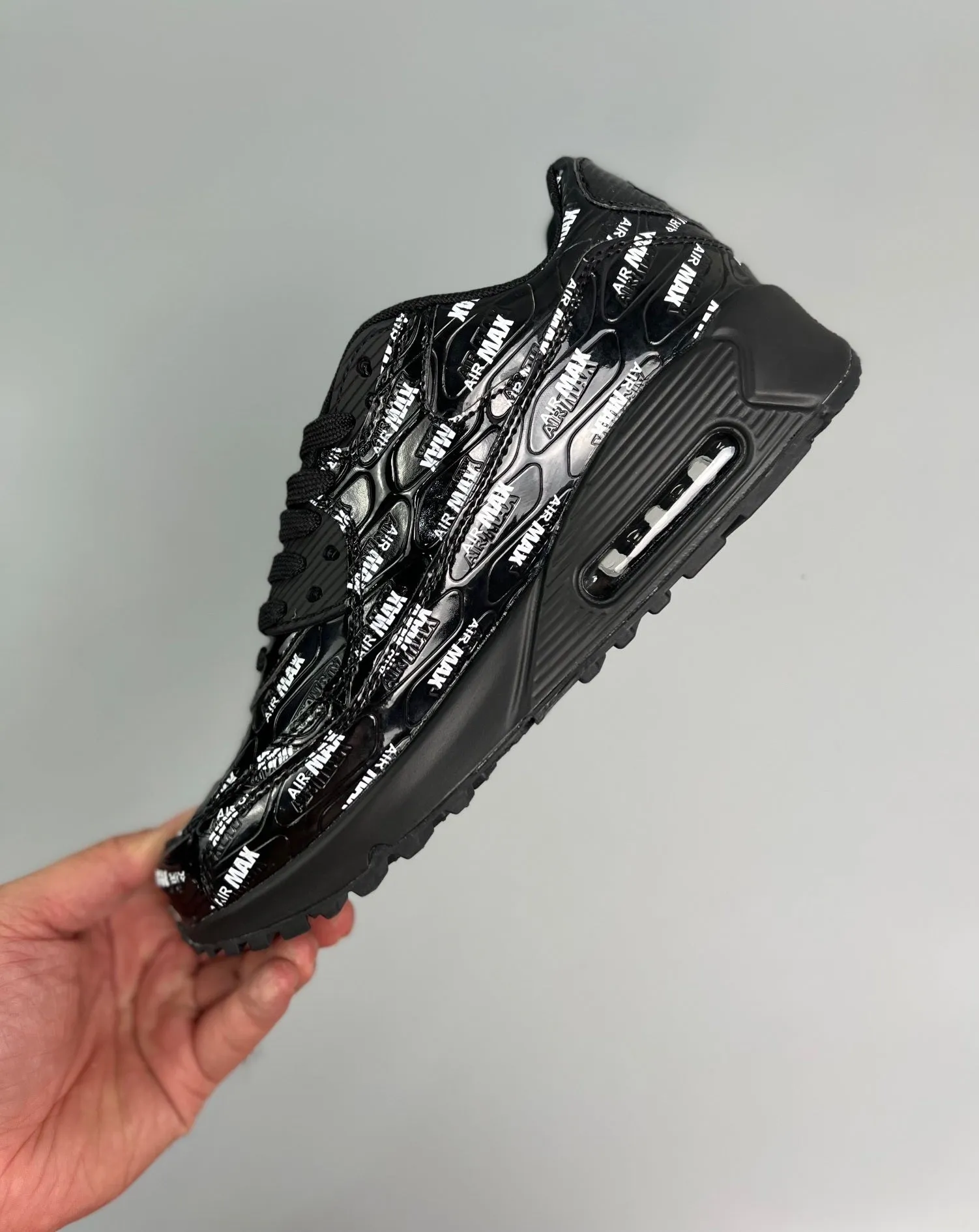 Pilates shoes Stability Pad Air Max 90 Premium Just Do It Black 700155-015