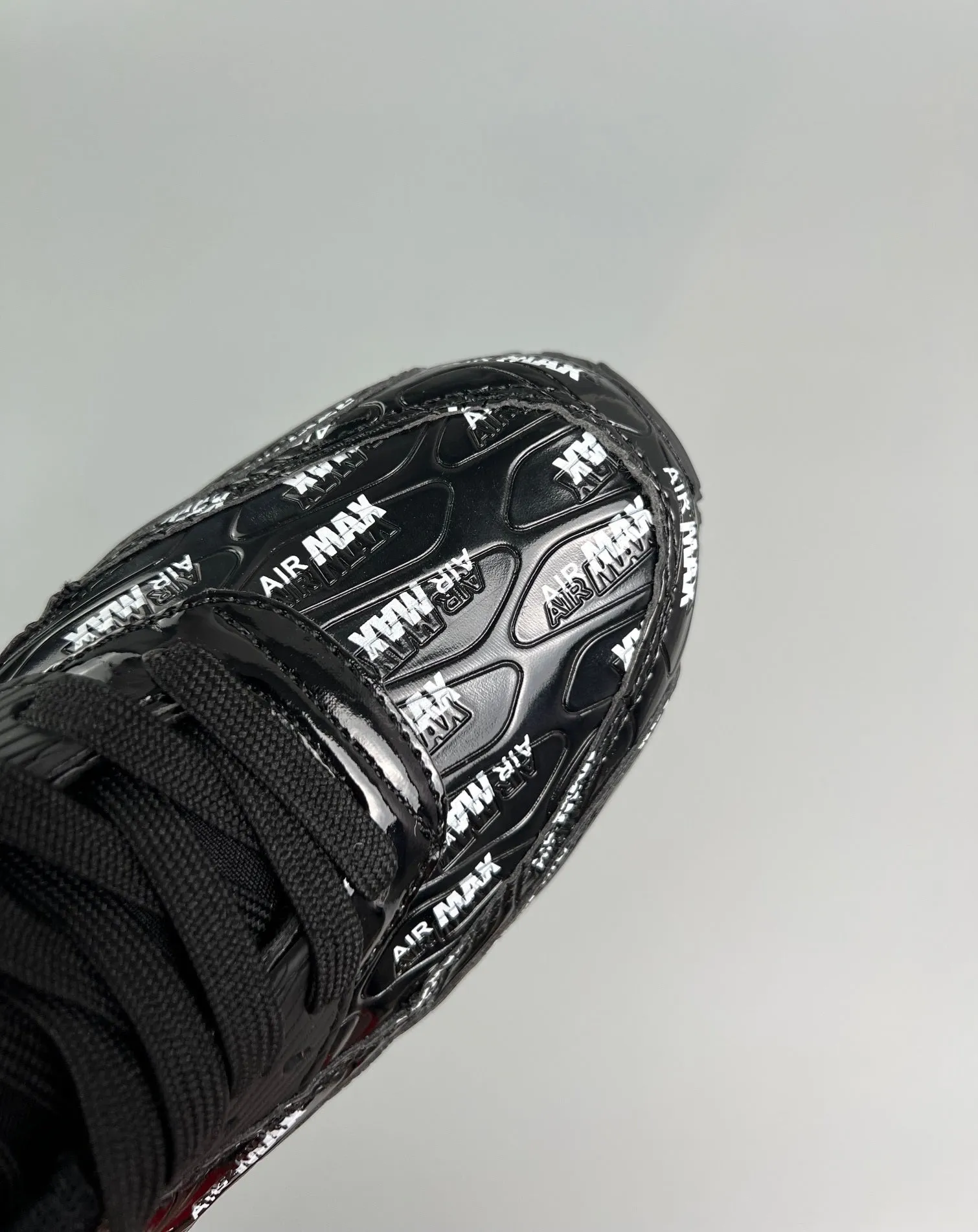 Bold Design custom - made shoes Air Max 90 Premium Just Do It Black 700155-015