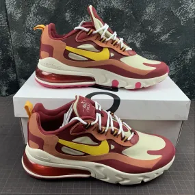 weightlifting shoes Air Max 270 React Noble Red Dark Sulfur AO4971-601