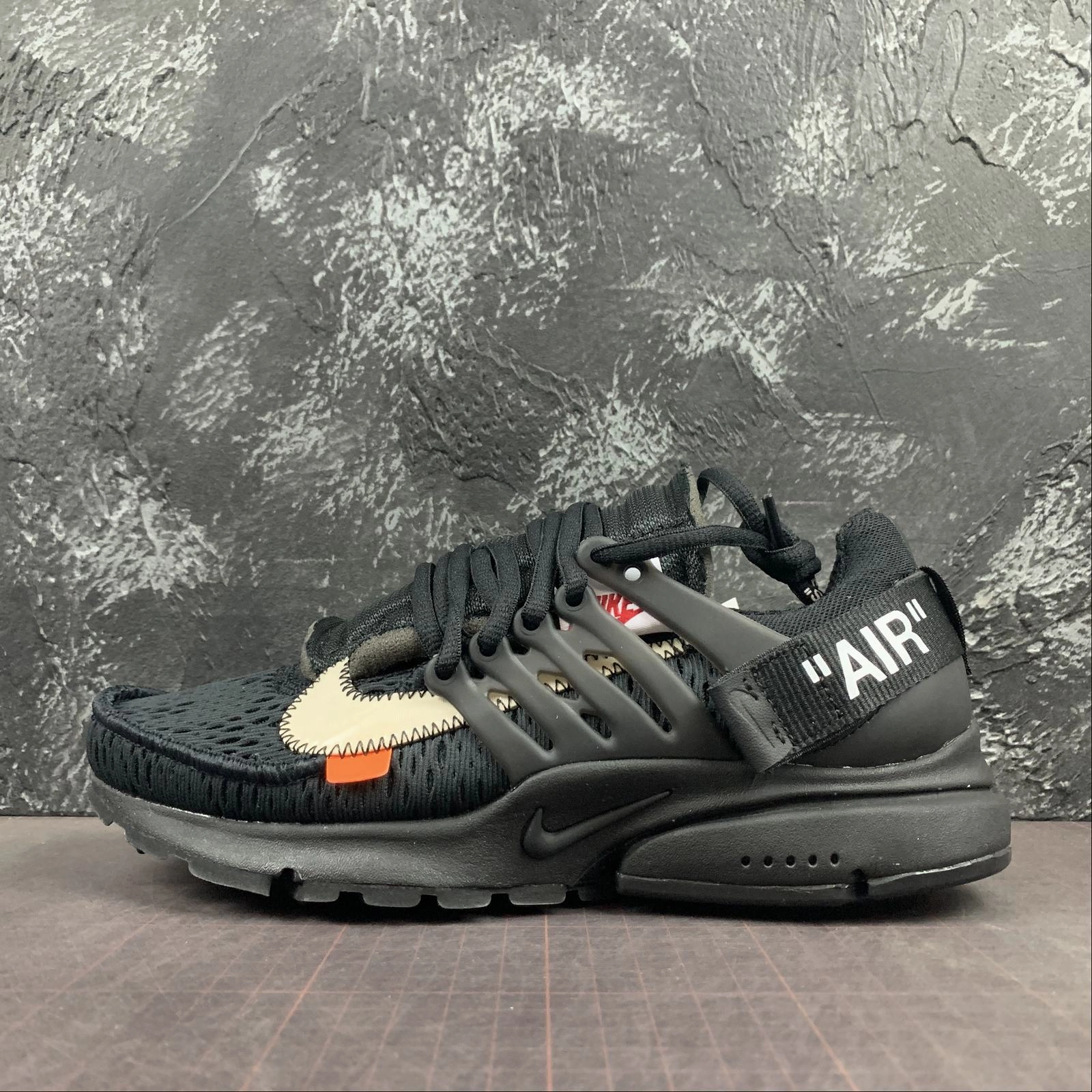 Air Presto x Off-White Black White-Cone AA3830-002 suitable for youth
