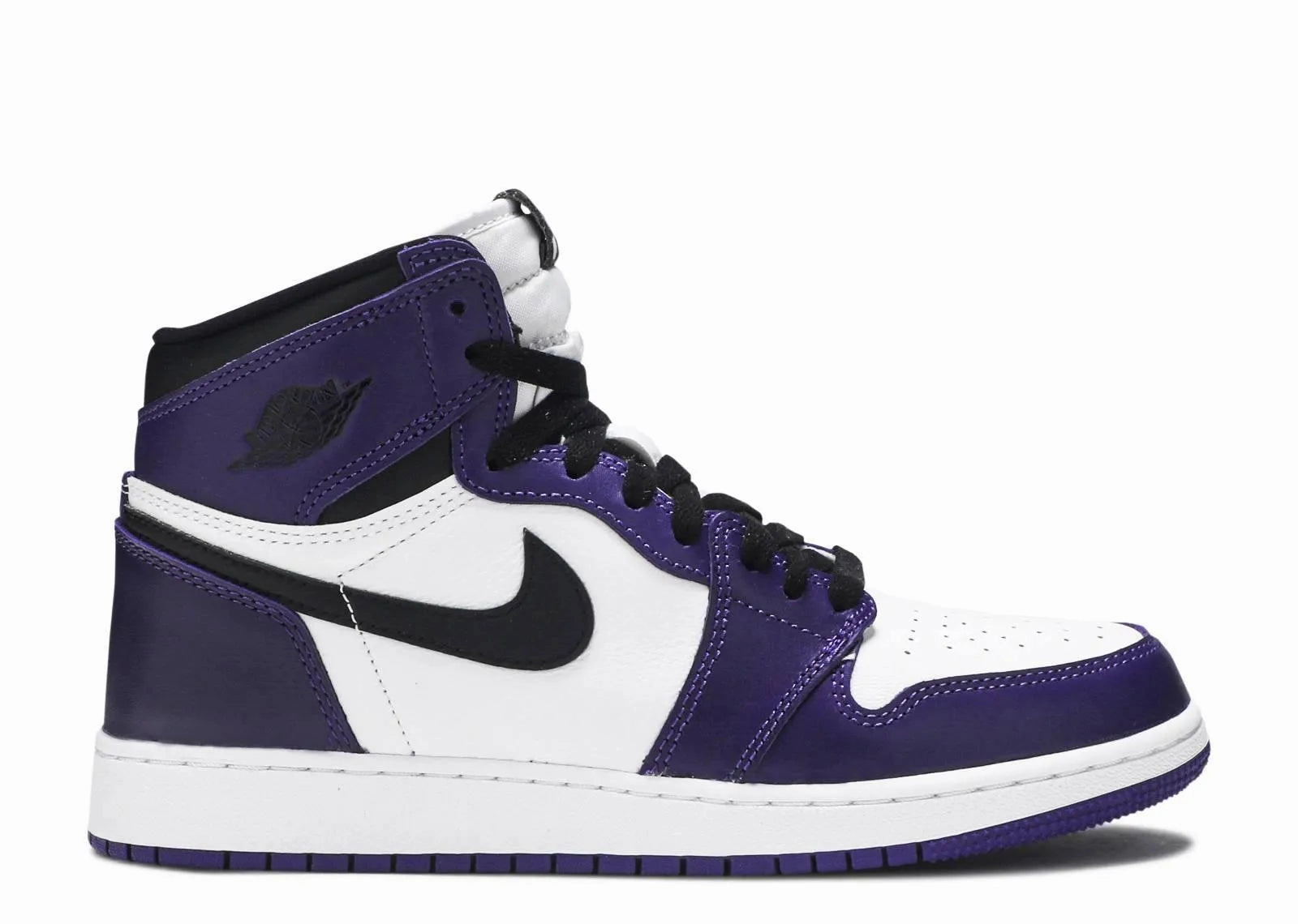 Air Jordan 1 High  Court Purple (GS) Slip Resistant Grip Modern Wear