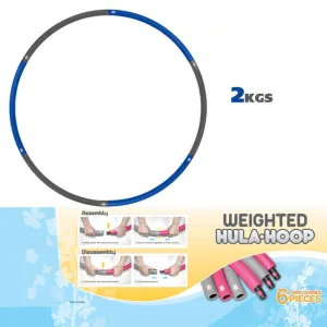 Jasmine Fitness Weighted 2kg Hula Hoop