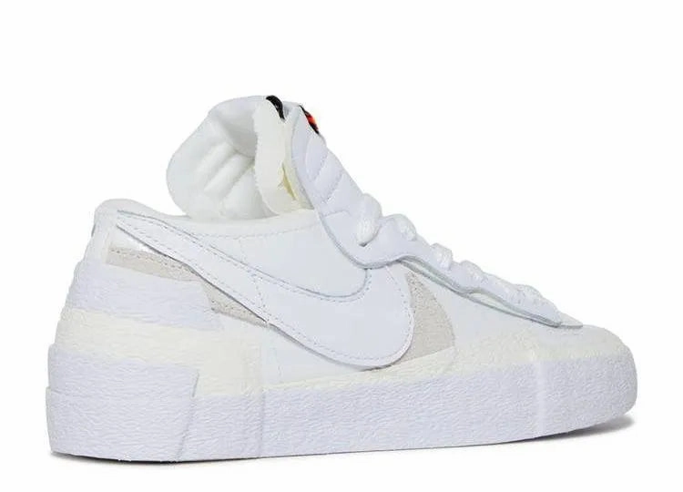shoe covers park running shoe setting Nike Blazer Low Saca White