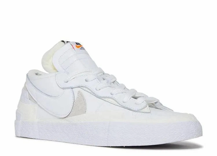 Nike Blazer Low Saca White knee - high sock