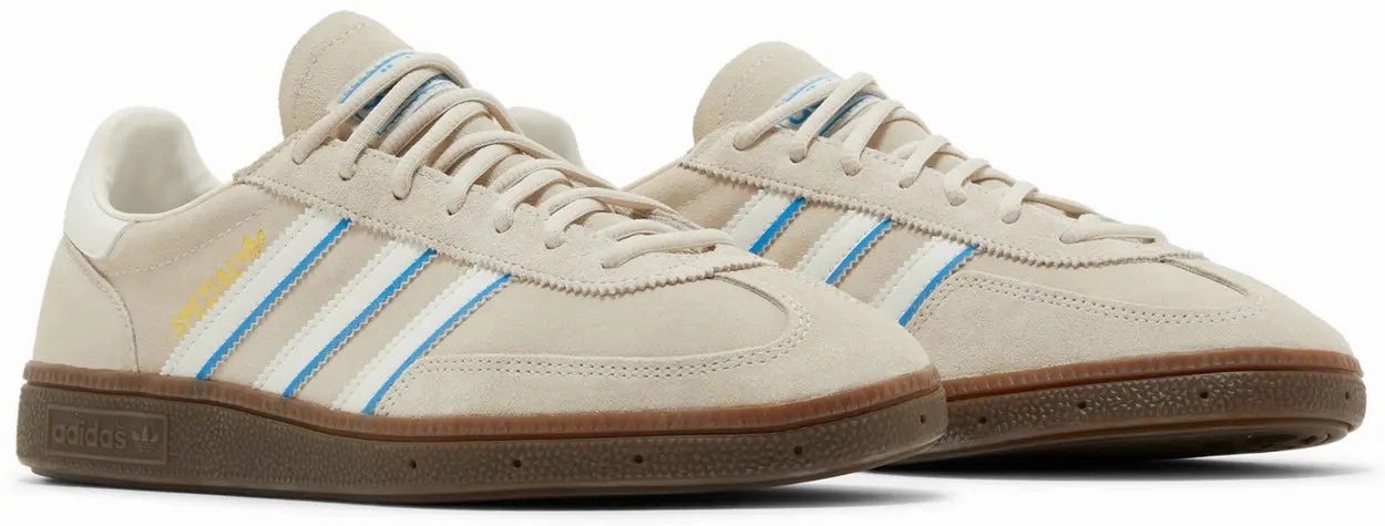 Adidas Handball Spezial Aluminium Cloud White Bright Blue Ventilation Flexible Construction