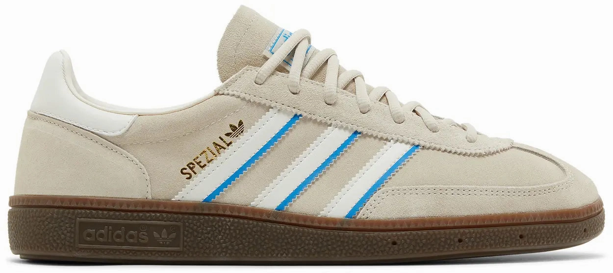 Wide Fit Option Adidas Handball Spezial Aluminium Cloud White Bright Blue