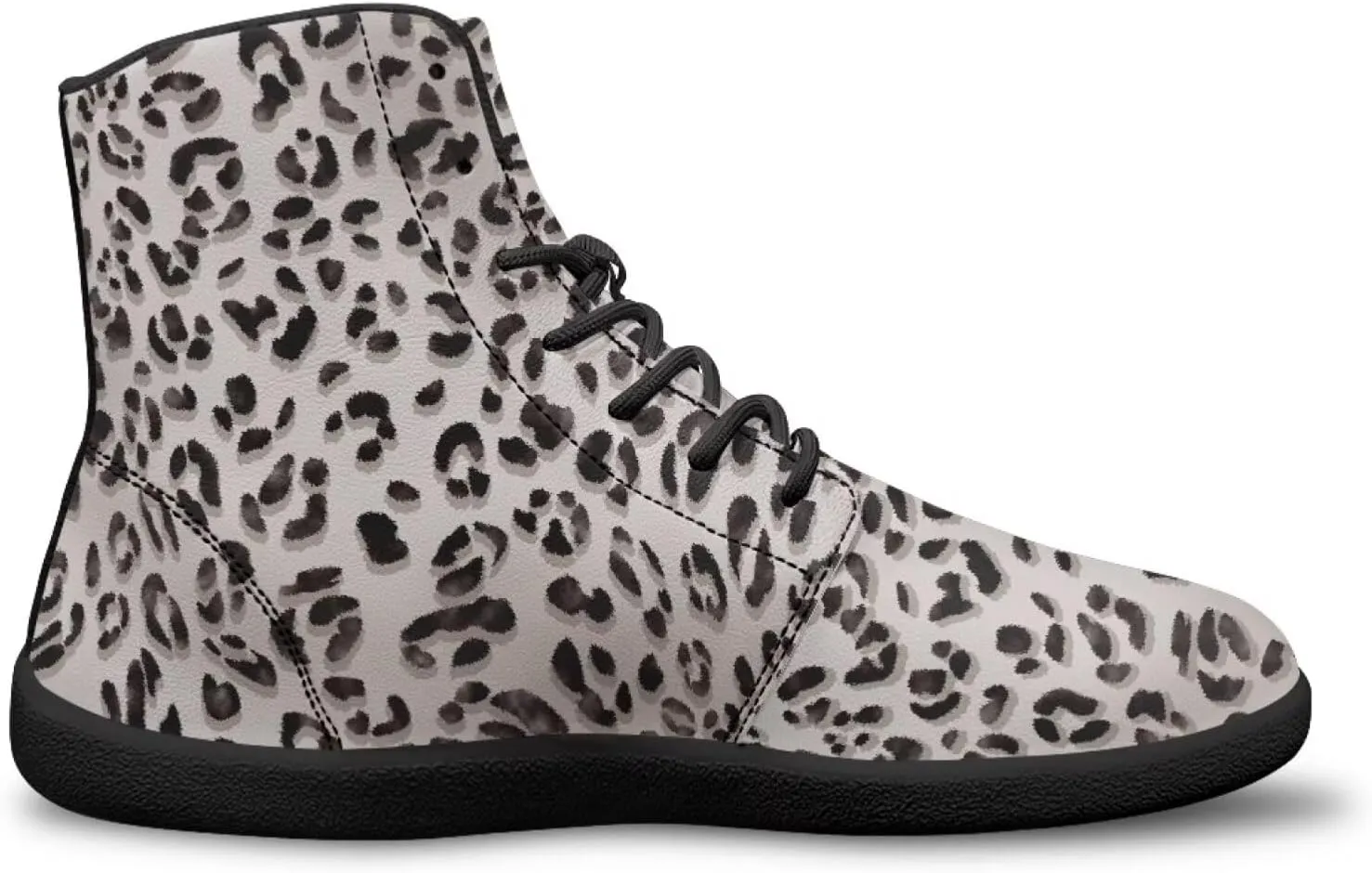 JoyLamoria Men's Lace Up High Top Basketball Shoes Walking Driving Sneakers Breathable Outdoor Sneakers,Sunflower Brown Aztec