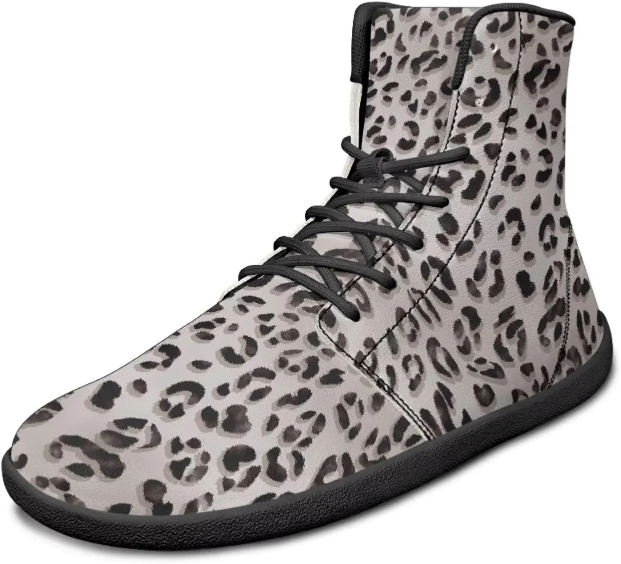 JoyLamoria Men's Lace Up High Top Basketball Shoes Walking Driving Sneakers Breathable Outdoor Sneakers,Sunflower Brown Aztec