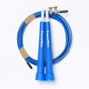 JP-2 Skipping Rope for Unisex Adults | Tangle free Jumping Rope with Adjustable Rope length for Training | Exercise | Weight Loss | Crossfit | Boxing and HIIT Workouts (Colour - Blue)