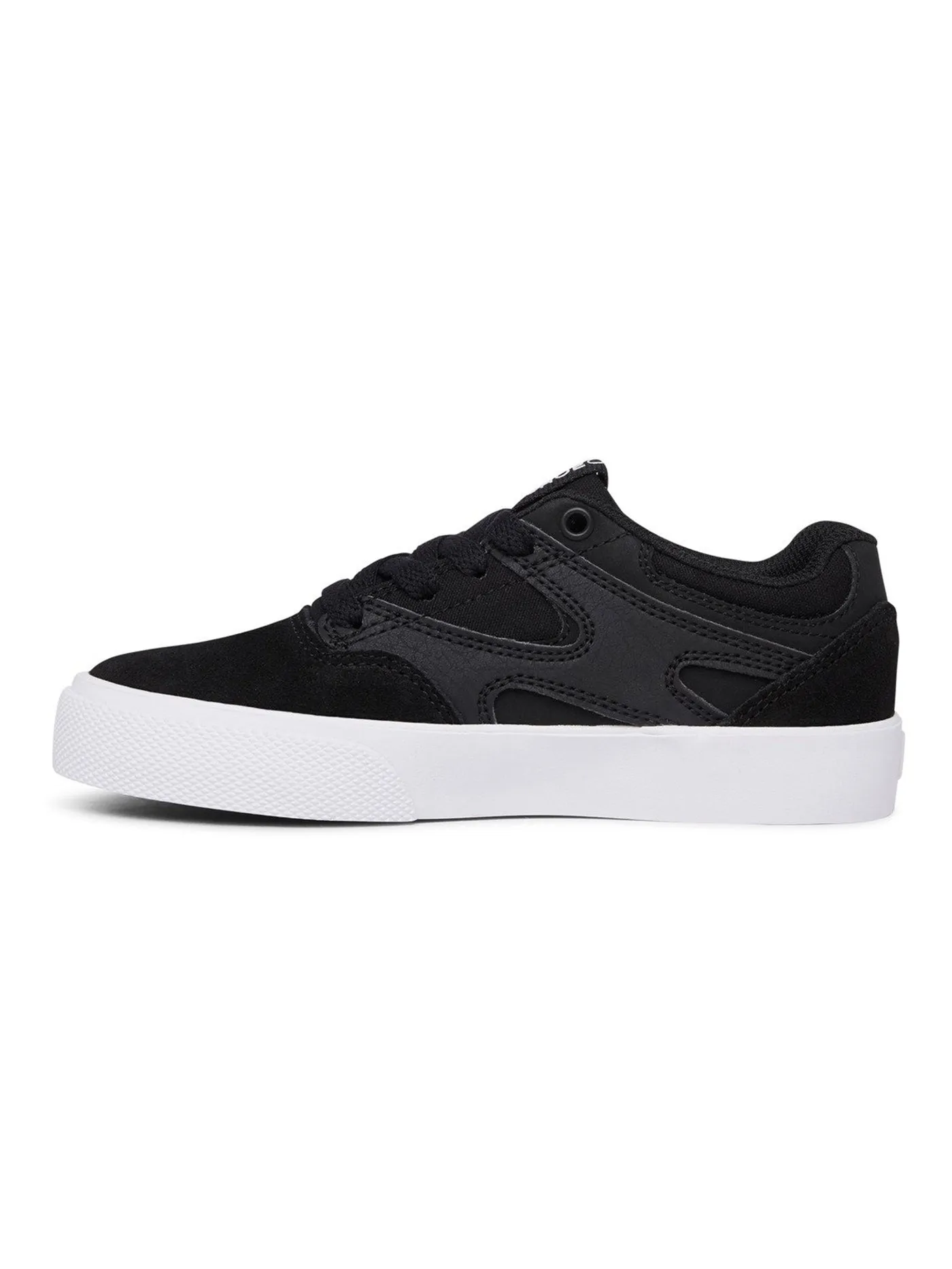 Kalis Vulc Black/Black/White Shoes (Kids)