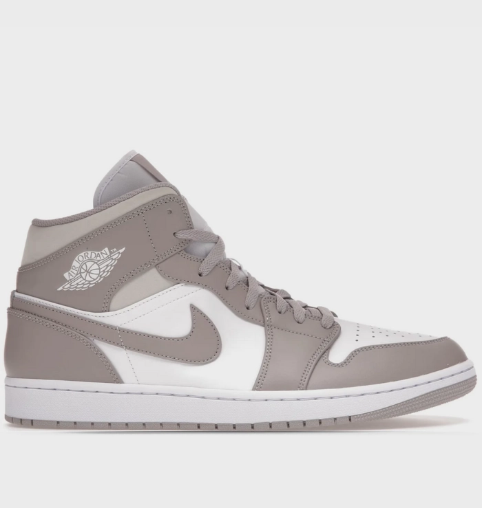 Nike Air Jordan 1 Mid Linen Adaptive Support Dynamic Fit Collar