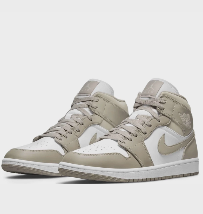 Nike Air Jordan 1 Mid Linen athletic style Thermoregulating Layers