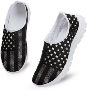 KEIAHUAN Running Shoes Womens Lightweight Athletic Running Shoes Breathable Casual Mesh Flats Sneakers