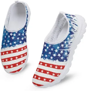 KEIAHUAN Running Shoes Womens Lightweight Athletic Running Shoes Breathable Casual Mesh Flats Sneakers