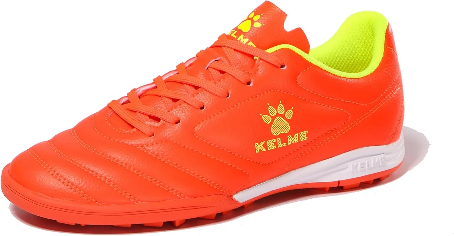 KELME Kids Indoor Soccer Shoes, Youth Futsal Turf Cleats, Boys Girls Athletic Training