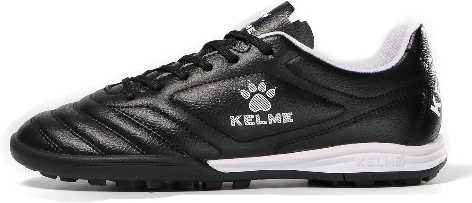 KELME Men's Soccer Shoes Football Shoes Outdoor Indoor Professional Futsal TF Football Breathable Sneakers Training