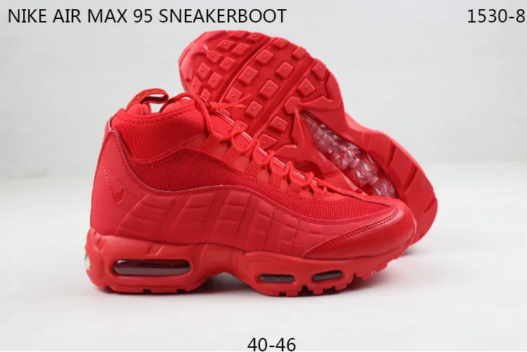Air Max 95 Sneakerboot Full Red 806809-600 multi - color running gear