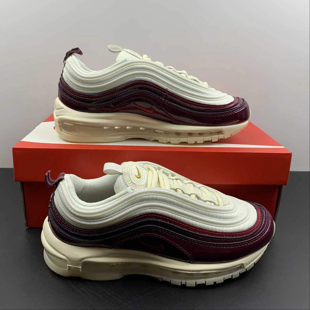 Air Max 97 Dark Beetroot Coconut Milk DQ8582-600 running for stress relief shoes Superior Quality