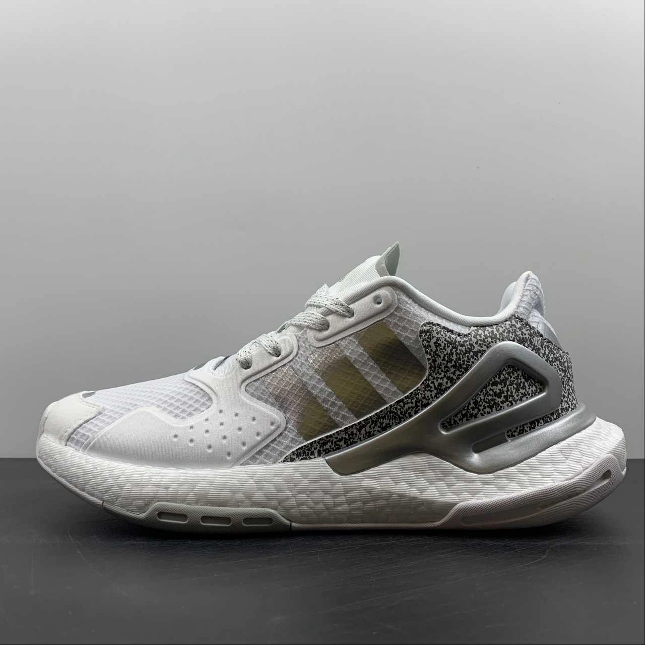 Anti microbial Adidas Day Jogger Boost White Silver White FX6163