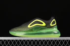 spring shoes white running shoes Air Max 720 Black Volt Bright Crimson AO2924-008