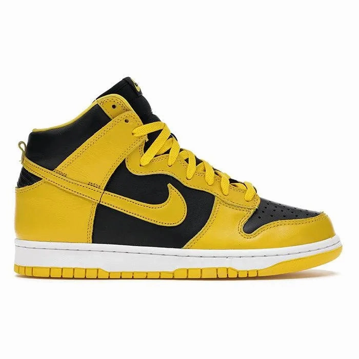 Nike Dunk High Black Varsity Maize Training Sessions Stable Control